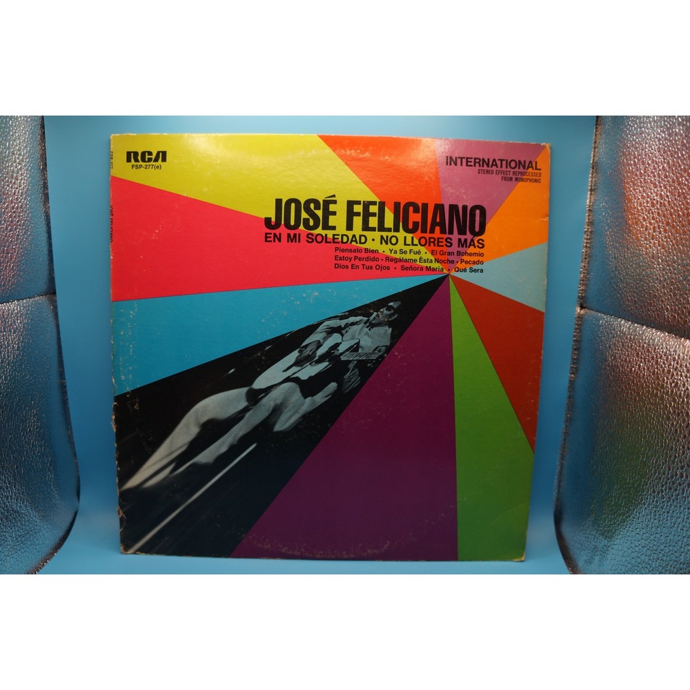 Jose Feliciano En Mi Soledad No Llores Mas Vinyl LP RCA FSP-277(e) Latin Pop